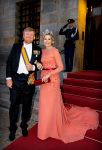 Amsterdam 22 juni 2022
Koning Willem Alexander , Koningin Maxima en prinses Beatrix bij paleis op de dam waar een diner was georganiseerd voor de ambassadeurs.