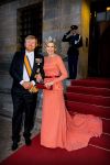 Amsterdam 22 juni 2022
Koning Willem Alexander , Koningin Maxima en prinses Beatrix bij paleis op de dam waar een diner was georganiseerd voor de ambassadeurs.