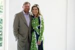 Den Haag 24 juni 2022
Het jaarlijkse fotouurtje in paleis Noordeinde. Aanwezig Koning Willem Alexander Koningin Maxima Prinses Amalia Prinses Alexia en Prinses Ariane