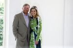 Den Haag 24 juni 2022
Het jaarlijkse fotouurtje in paleis Noordeinde. Aanwezig Koning Willem Alexander Koningin Maxima Prinses Amalia Prinses Alexia en Prinses Ariane