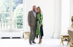 Den Haag 24 juni 2022
Het jaarlijkse fotouurtje in paleis Noordeinde. Aanwezig Koning Willem Alexander Koningin Maxima Prinses Amalia Prinses Alexia en Prinses Ariane