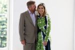 Den Haag 24 juni 2022
Het jaarlijkse fotouurtje in paleis Noordeinde. Aanwezig Koning Willem Alexander Koningin Maxima Prinses Amalia Prinses Alexia en Prinses Ariane