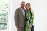 Den Haag 24 juni 2022
Het jaarlijkse fotouurtje in paleis Noordeinde. Aanwezig Koning Willem Alexander Koningin Maxima Prinses Amalia Prinses Alexia en Prinses Ariane