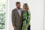 Den Haag 24 juni 2022
Het jaarlijkse fotouurtje in paleis Noordeinde. Aanwezig Koning Willem Alexander Koningin Maxima Prinses Amalia Prinses Alexia en Prinses Ariane