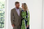 Den Haag 24 juni 2022
Het jaarlijkse fotouurtje in paleis Noordeinde. Aanwezig Koning Willem Alexander Koningin Maxima Prinses Amalia Prinses Alexia en Prinses Ariane
