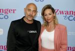Amsterdam 25 juni 2022
Premiere zwanger en Co in Tuschinski .
Loek Peters met partner Ilse Heus