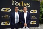 Wassenaar 6 juli 2022
Presentatie Forbes NL in samenwerking met FEEV op kasteel Wittenburg. Luiz Costa van Forbes Monaco en Forbes Nederland en Lase Hu