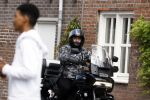 Alkmaar 14 juli 2022
Marco Borsato op zijn nieuwe Harley davidson Pan America 1250 Specoal Motor in de straten van Alkmaar .