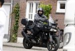 Alkmaar 14 juli 2022
Marco Borsato op zijn nieuwe Harley davidson Pan America 1250 Specoal Motor in de straten van Alkmaar .