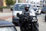 Alkmaar 14 juli 2022
Marco Borsato op zijn nieuwe Harley davidson Pan America 1250 Specoal Motor in de straten van Alkmaar .