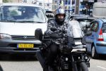 Alkmaar 14 juli 2022
Marco Borsato op zijn nieuwe Harley davidson Pan America 1250 Specoal Motor in de straten van Alkmaar .