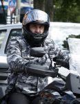 Alkmaar 14 juli 2022
Marco Borsato op zijn nieuwe Harley davidson Pan America 1250 Specoal Motor in de straten van Alkmaar .