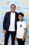 Rotterdam 26 juni 2022
Premiere Bon Bini 3 in Pathe Rotterdam.
Jandino Asporaat kwam met zijn vrouw en kinderen