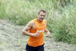 Uitdam 14 juli 2022
Niek Schrijvershof de nieuwe vriend van Katja Schuurman hard aan het lopen in de woonplaats van Katja