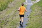 Uitdam 14 juli 2022
Niek Schrijvershof de nieuwe vriend van Katja Schuurman hard aan het lopen in de woonplaats van Katja