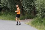 Uitdam 14 juli 2022
Niek Schrijvershof de nieuwe vriend van Katja Schuurman hard aan het lopen in de woonplaats van Katja