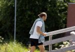 Monnickendam 18 juli 2022
Niek Schrijvershof de vriend van Katja Schuurman gaat sporten bij fitnessclub Monnickendam