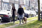 Amsterdam 22 maart 2022
Paul de Munnik met zijn nieuwe vriendin en en hun hond.