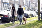 Amsterdam 22 maart 2022
Paul de Munnik met zijn nieuwe vriendin en en hun hond.