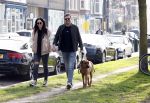 Amsterdam 22 maart 2022
Paul de Munnik met zijn nieuwe vriendin en en hun hond.