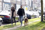 Amsterdam 22 maart 2022
Paul de Munnik met zijn nieuwe vriendin en en hun hond.