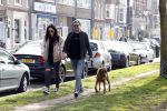 Amsterdam 22 maart 2022
Paul de Munnik met zijn nieuwe vriendin en en hun hond.