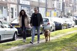 Amsterdam 22 maart 2022
Paul de Munnik met zijn nieuwe vriendin en en hun hond.