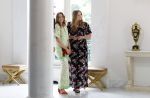 Den Haag 24 juni 2022
Het jaarlijkse fotouurtje in paleis Noordeinde. Aanwezig Koning Willem Alexander Koningin Maxima Prinses Amalia Prinses Alexia en Prinses Ariane