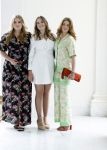 Den Haag 24 juni 2022
Het jaarlijkse fotouurtje in paleis Noordeinde. Aanwezig Koning Willem Alexander Koningin Maxima Prinses Amalia Prinses Alexia en Prinses Ariane