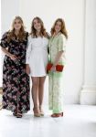 Den Haag 24 juni 2022
Het jaarlijkse fotouurtje in paleis Noordeinde. Aanwezig Koning Willem Alexander Koningin Maxima Prinses Amalia Prinses Alexia en Prinses Ariane