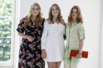 Den Haag 24 juni 2022
Het jaarlijkse fotouurtje in paleis Noordeinde. Aanwezig Koning Willem Alexander Koningin Maxima Prinses Amalia Prinses Alexia en Prinses Ariane