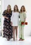 Den Haag 24 juni 2022
Het jaarlijkse fotouurtje in paleis Noordeinde. Aanwezig Koning Willem Alexander Koningin Maxima Prinses Amalia Prinses Alexia en Prinses Ariane