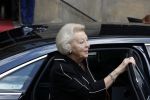 Amsterdam 14 juni 2022
Koning Willem Alexander en prinses Beatrix arriveren beide in hun audi A8 bij het paleis op de dam.