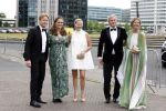 Amsterdam 25 juni 2022
Het damdiner tbv het aidsfonds wordt voor de 30e keer georganiseerd . Het vind dit jaar plaats in AFAS Live. Prinses Mabel kwam met haar zussen