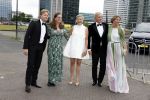 Amsterdam 25 juni 2022
Het damdiner tbv het aidsfonds wordt voor de 30e keer georganiseerd . Het vind dit jaar plaats in AFAS Live. Prinses Mabel kwam met haar zussen