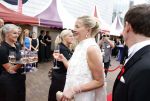 Amsterdam 25 juni 2022
Het damdiner tbv het aidsfonds wordt voor de 30e keer georganiseerd . Het vind dit jaar plaats in AFAS Live. Prinses Mabel kwam met haar zussen