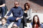 Utrecht 27 maart 2022
Bij voetbalclub DHSC in Utrecht wordt een dag georganiseerd waar geld opgehaald wordt voor Ukraine. Rachel hazes en Klaas Otto