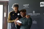 Rotterdam 30 maart 2022
Voetgolf tournooi van Life after Footbaal LAF op golfbaan SEVE in Rotterdam. Regi Blinker en Pierre v Hooijdonk
