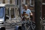 Amsterdam 13 juli 2022
Rick paul Mulligen met zijn dochter op de fiets in Amsterdam zuid