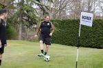 Rotterdam 30 maart 2022
Voetgolf tournooi van Life after Footbaal LAF op golfbaan SEVE in Rotterdam. Robert leroy met zijn zoon Josh