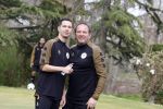 Rotterdam 30 maart 2022
Voetgolf tournooi van Life after Footbaal LAF op golfbaan SEVE in Rotterdam. Robert leroy met zijn zoon Josh