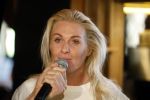 Amsterdam 21 maart 2022
Presentatie heren van Amstel live in Amsterdam.
Sanne hans  (miss Montreal)