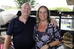 Amsterdam 26 juni 2022
Presentatie nieuwe lijn van Patty Brard en het kruitvat bij de borrelbar. Selma v Dijk met haar man