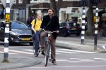 Amsterdam 5 juli 2022
Stefano Keizers op de fiets in Amsterdam zuid