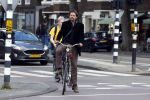 Amsterdam 5 juli 2022
Stefano Keizers op de fiets in Amsterdam zuid