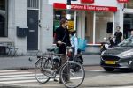 Amsterdam 5 juli 2022
Stefano Keizers op de fiets in Amsterdam zuid