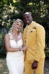 Tilburg 16 juli 2022
Trouwen Steven Brunswijk en zijn vrouw Ayla Guiaux .