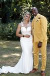 Tilburg 16 juli 2022
Trouwen Steven Brunswijk en zijn vrouw Ayla Guiaux .