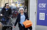 Amsterdam 22 maart 2022
Willeke Alberti op straat in Amsterdam.