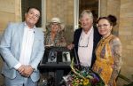 Amsterdam 1 juli 2022
Onthulling kunstwerk met daarop Willy Alberti en Johnny Kraaijkamp bij hotel Americain.
Aanwezig de kinderen Tonny Alberti en Willeke Alberti en Johnny Kraaijkamp en Sanne Kraaijkamp